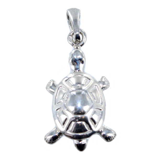 Pendentif Argent Tortue - Taille 2 