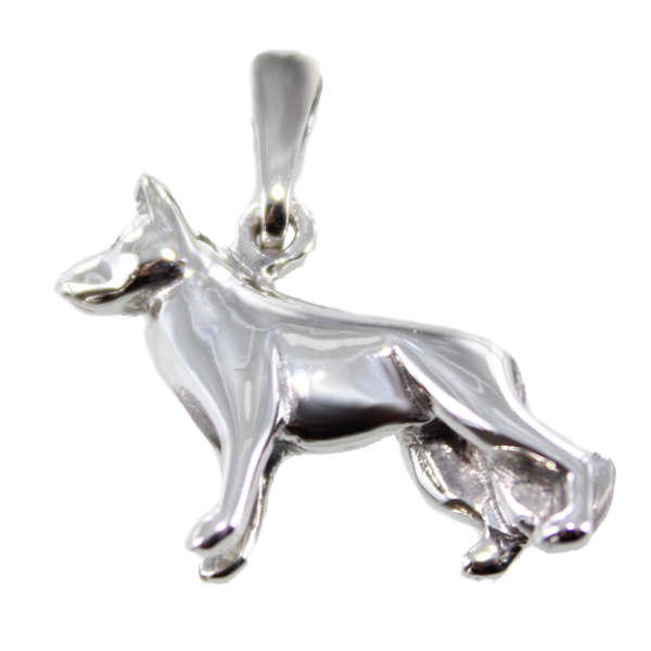 Pendentif&nbsp;Chien Berger allemand debout - Image&nbsp;3 