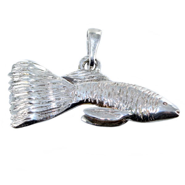 Pendentif Argent Poisson chinois 