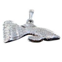 Pendentif Argent Poisson chinois 