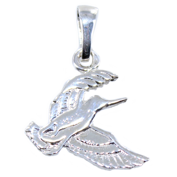 Pendentif Argent Bécasse - Taille 1 