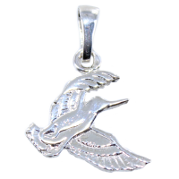 Pendentif Argent Bécasse - Taille 1 