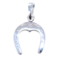 Pendentif Argent Fer à cheval - Taille 2 