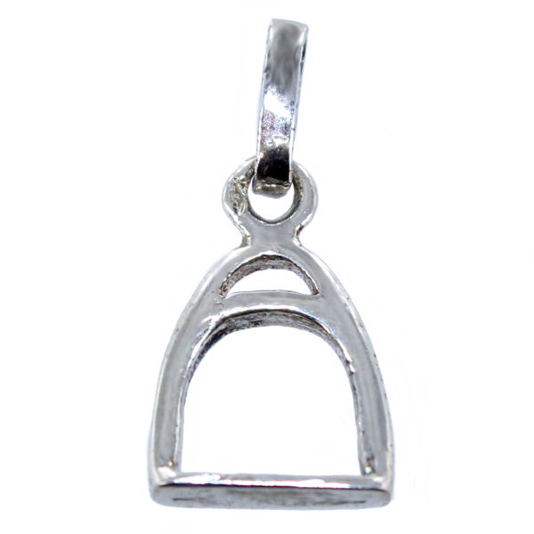 Pendentif Argent Etrier - Taille 2 