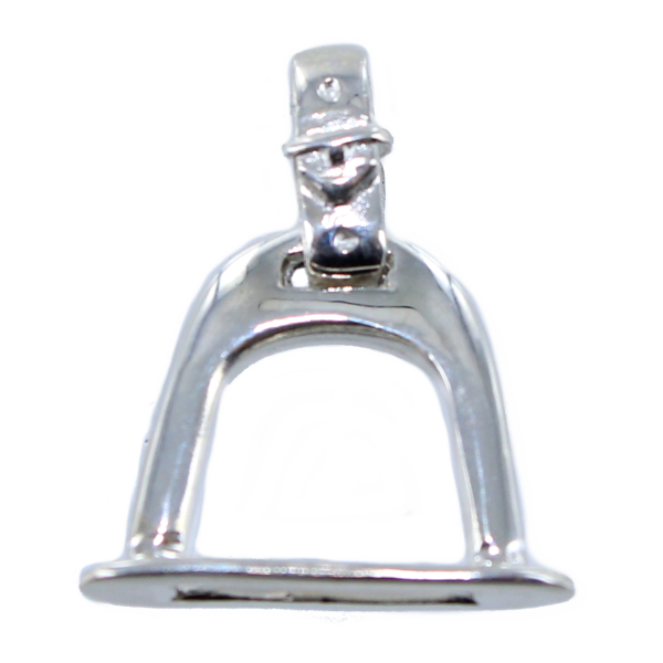 Pendentif Argent Etrier - Taille 3 