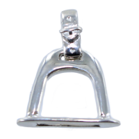Pendentif&nbsp;Argent&nbsp;Etrier - Taille 3 