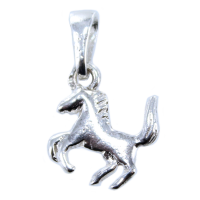 Pendentif Argent Cheval cabré - Taille 1 