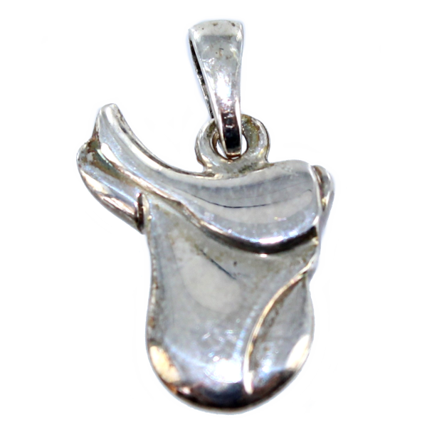 Pendentif Argent Selle d'équitation 