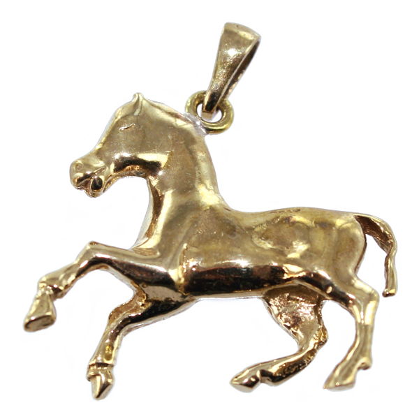 Pendentif Bronze Cheval au galop - Taille 1 