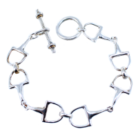 Bracelet Argent Mors de cheval - Taille 2 