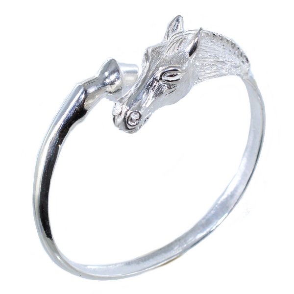 Bracelet Argent Cheval et sabot 