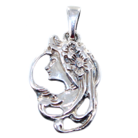 Pendentif Argent Ondine 