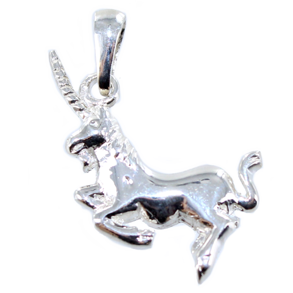 Pendentif Argent Licorne 