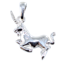 Pendentif Argent Licorne 