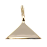 Pendentif Plaqué Or Triangle maçonnique 