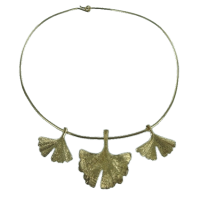 Collier Ginkgo à trois feuilles - Image 2 