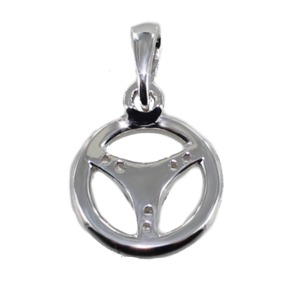 Pendentif Argent Volant - 12mm 