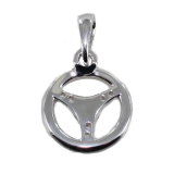 Pendentif Argent Volant - 