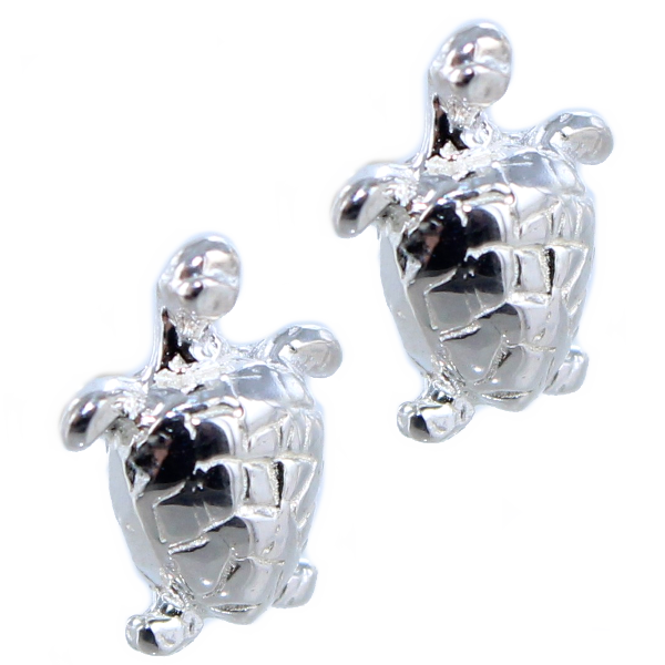 Boucles d'oreilles Argent Tortue 