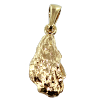 Pendentif Or Jaune Huître 