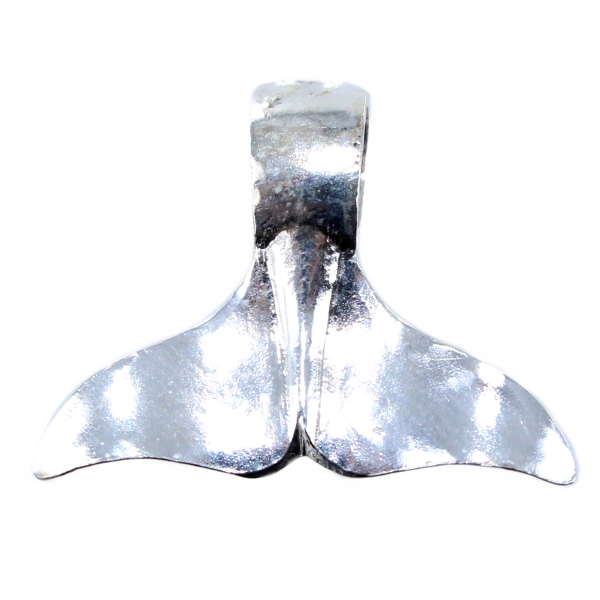Pendentif Argent Queue de Baleine - Taille 3 