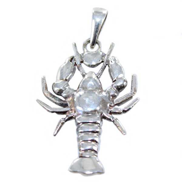 Pendentif Argent Homard - Taille 1 