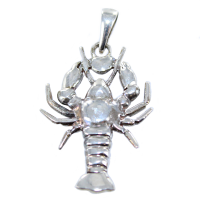 Pendentif Argent Homard - Taille 1 