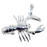 Pendentif Argent Homard - Taille 2 