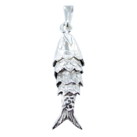 Pendentif Argent Poisson articulé - Taille 1 