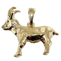 Pendentif Or Jaune Chamois - Demi-relief Taille 2