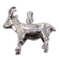 Pendentif Argent Chamois - Volume 