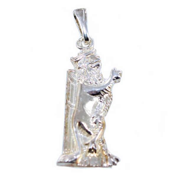 Pendentif Argent Lion, Noble 