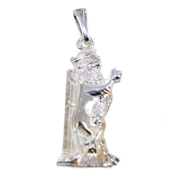 Pendentif Argent Lion, Noble 