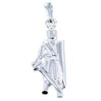 Pendentif Argent Chevalier 