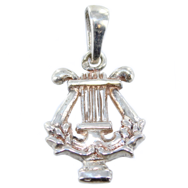 Pendentif Argent Lyre 