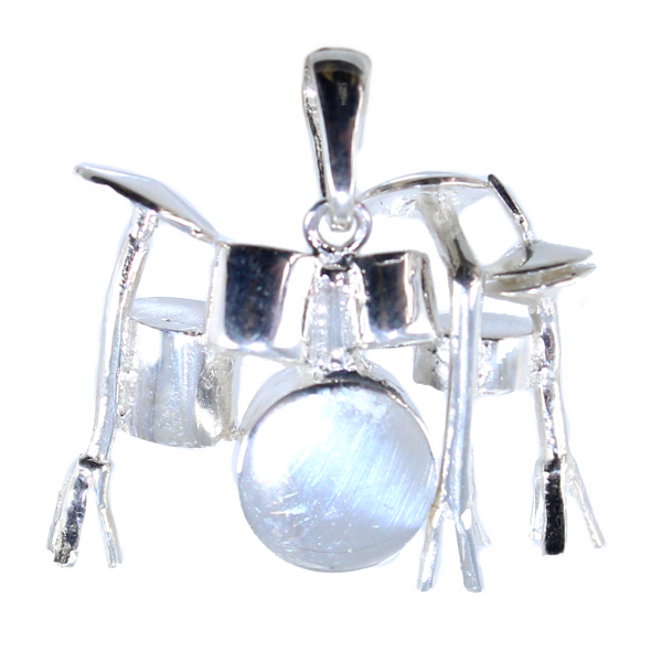 Pendentif Argent Batterie 