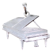 Pendentif Argent Piano 