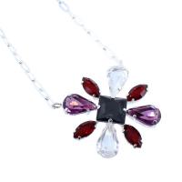 Collier Argent Fleur Paradis 