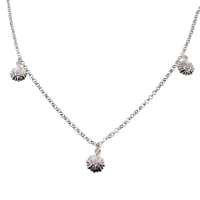 Collier Argent Soleil 