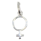 Pendentif Argent Symbole Femme - Taille 1 