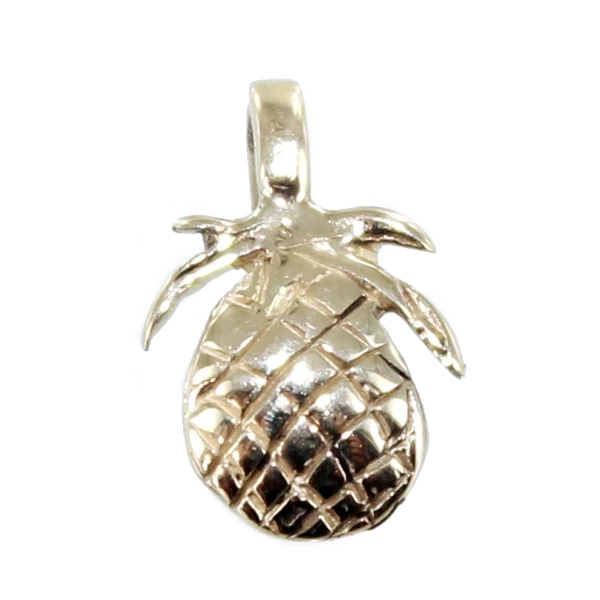 Pendentif Or Jaune Ananas 