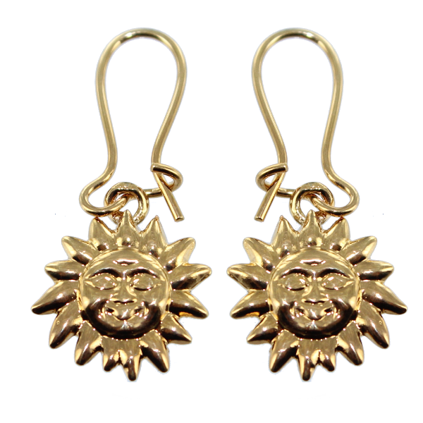 Boucles d'oreilles Soleil
