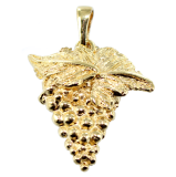 Pendentif Or Jaune Grappe de raisin - Taille 2 