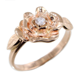 Bague&nbsp;Coeur de rose - Image&nbsp;2 