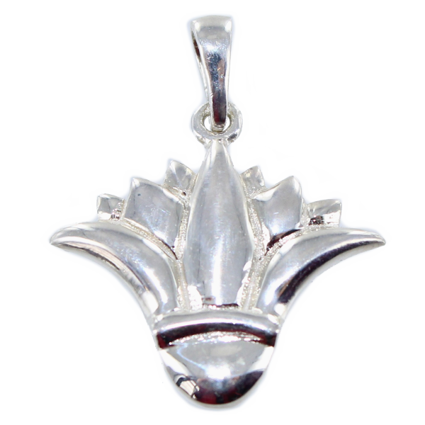 Pendentif Argent Fleur de Lotus 