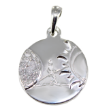 Médaille Argent Balance de la Lune au Soleil 