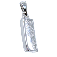 Pendentif Argent Lingot d'argent 