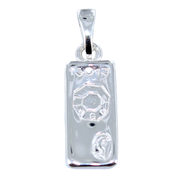 Pendentif Lingot d\'argent - Image 3 