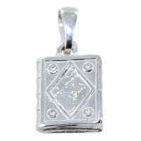 Pendentif Argent Livre 