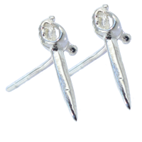 Boucles d'oreilles Argent Épées 